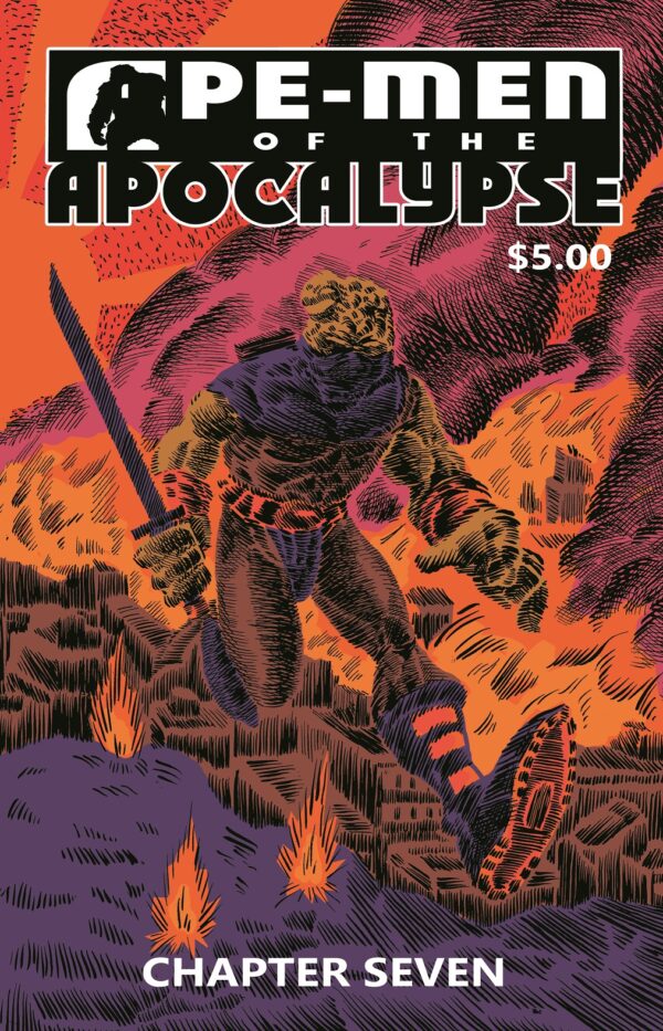 Ape-Men of the Apocalypse #7  by Brad Dwyer
