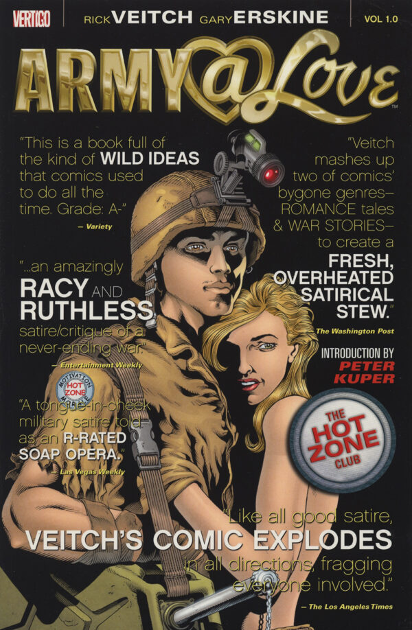 Army @Love volume 1: The Hot Zone Club  by Rick Veitch